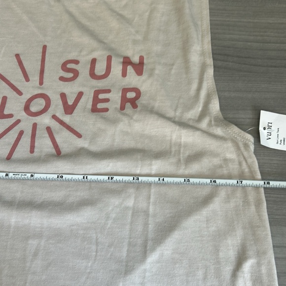 Vuori Sun Lover Tank in Putty Size Large NWT - Picture 7 of 7